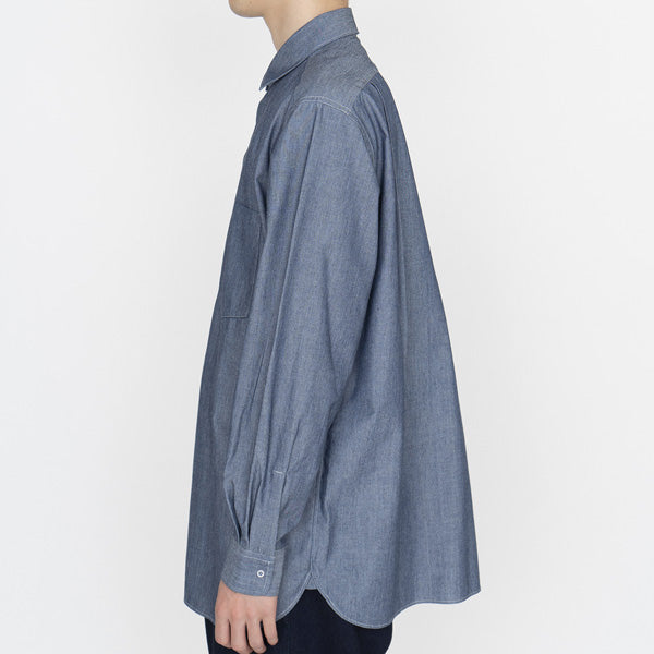 Regular Collar Wind Shirt
