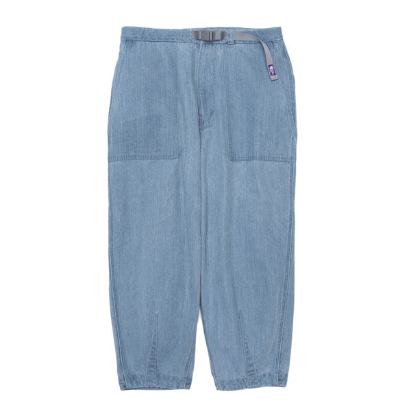 Denim Field Wide Cropped Pants (NT5104N) | THE NORTH FACE PURPLE 