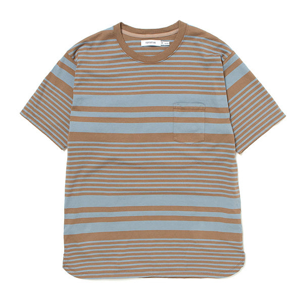 DWELLER S/S TEE COTTON JERSEY BORDER