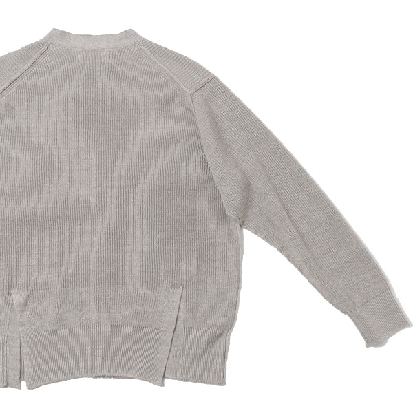 Linen Rib Cardigan