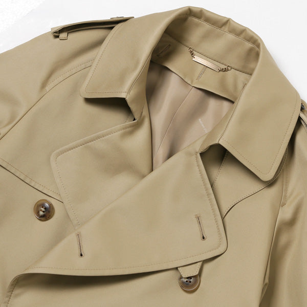 ultimate pima twill trench coat