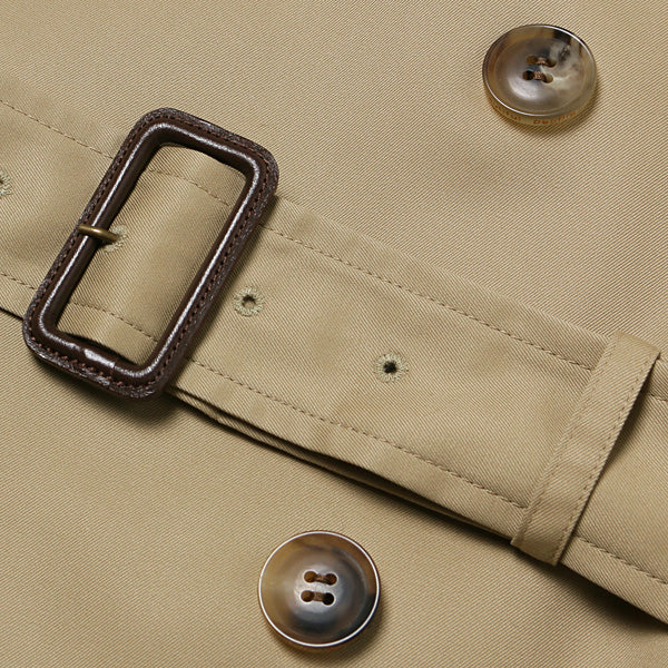 ultimate pima twill trench coat