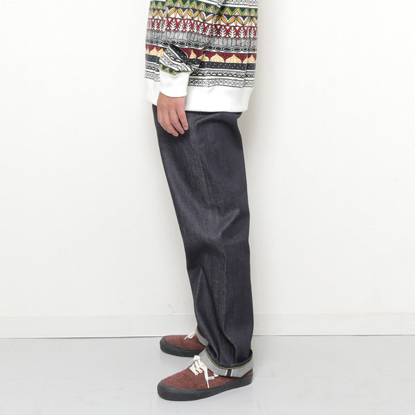 STRAIGHT DENIM PANTS