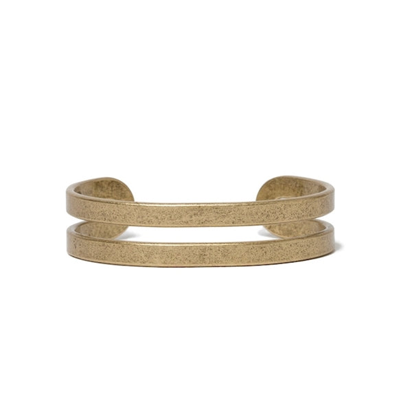 Brass Open Bracelet Narrow