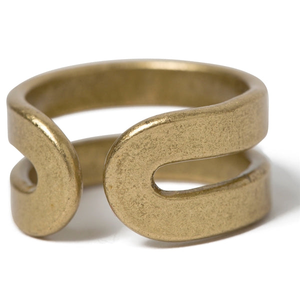 Brass Open Ring Narrow