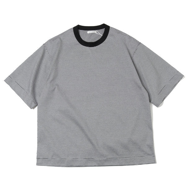 BORDER CREW NECK S/S T-SHIRT