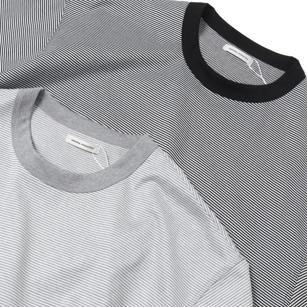 BORDER CREW NECK S/S T-SHIRT
