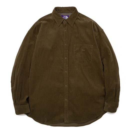 Organic Cotton Corduroy Big Shirt