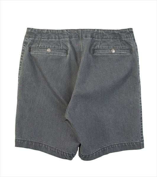 Webbing Belt Denim Shorts