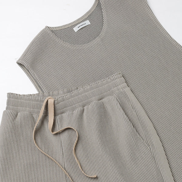 Ripple Stripe Sleeveless Top