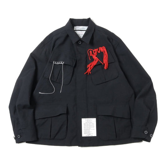 Wool Ripstop Fatigue Jacket