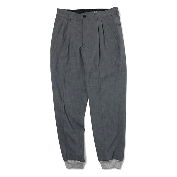 STRETCH WOOL PANTS