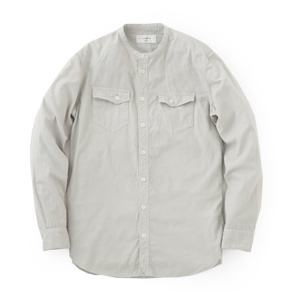 Overdyed Band Collar Western Cut Off Shirt (03-TP) | DIVERSE / Shirt (MEN) | DIVERSEAuthorized DealerDIVERSE Overdyed Band Collar Western Cut Off Shirt (03-TP) | DIVERSE / Shirt (MEN) | DIVERSEAuthorized DealerDIVERSE