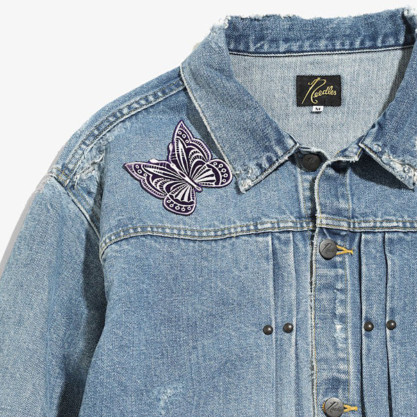 Papillon Patches Jean Jacket - 13oz C/L Denim / Di