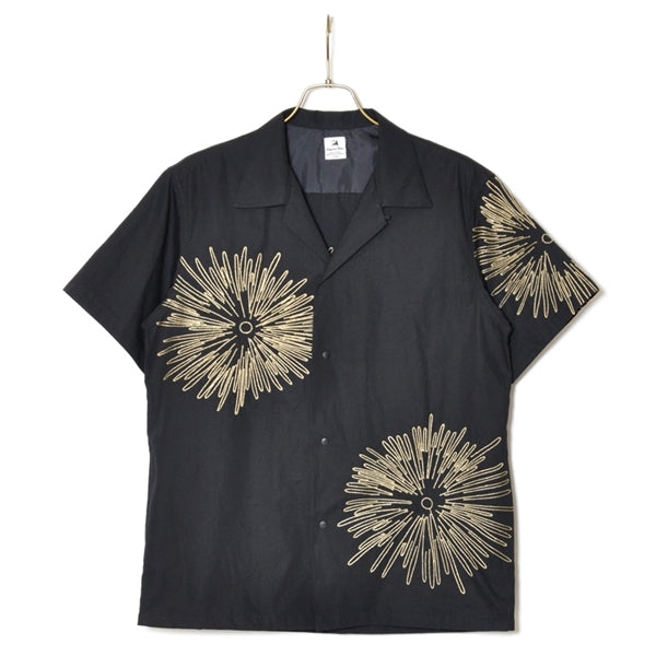 FIREWORKS OPEN COLLAR H/S SHIRT