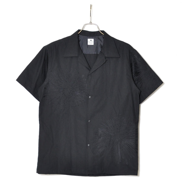 FIREWORKS OPEN COLLAR H/S SHIRT