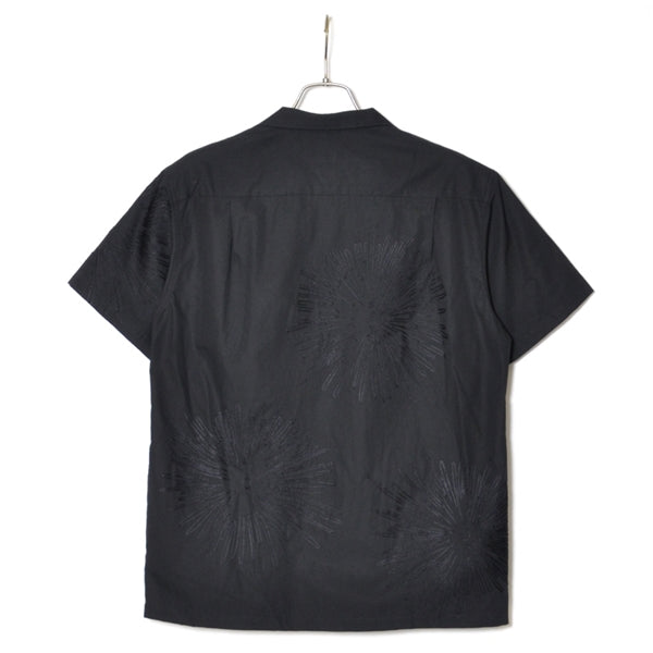 FIREWORKS OPEN COLLAR H/S SHIRT