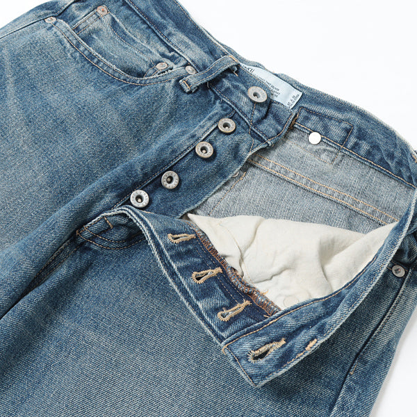 Straight Denim Pants