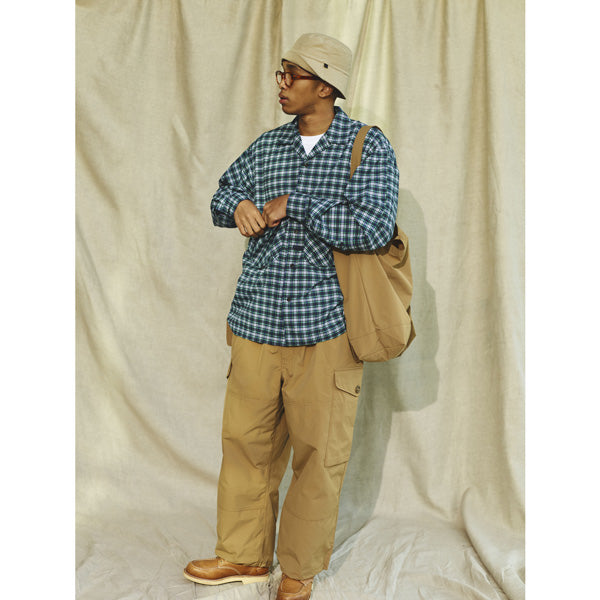 Tech New Anglers Open Collar Shirts L/S