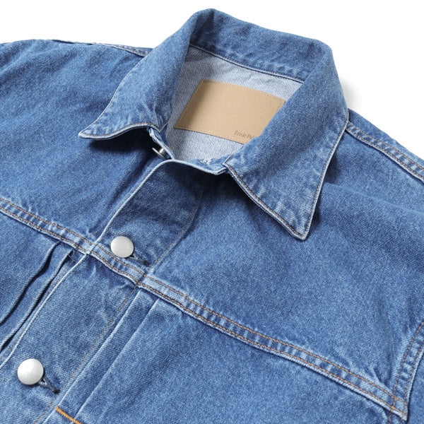 Denim Blouson -bleach-