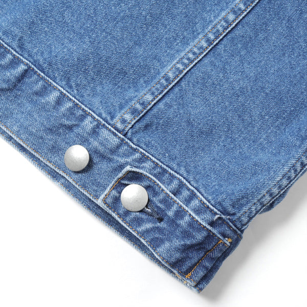 Denim Blouson -bleach-