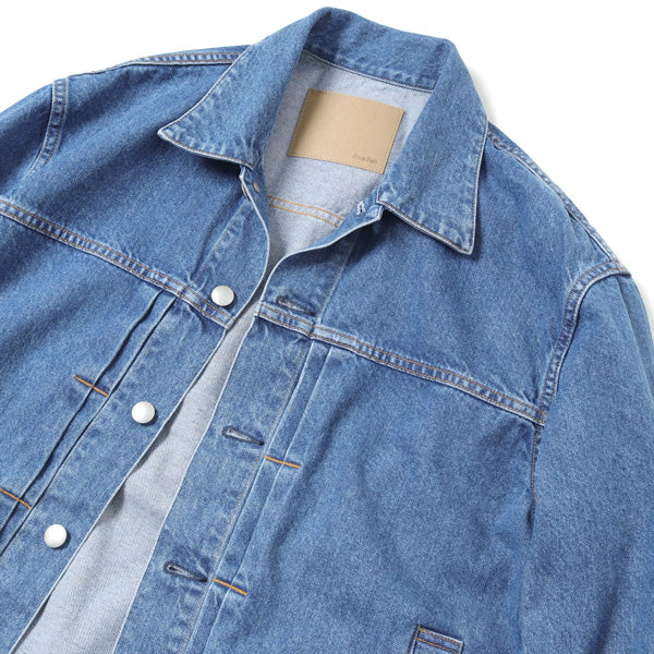 Denim Blouson -bleach-