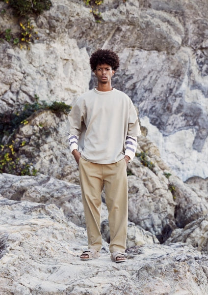 Cardboard Knit H-S Tee