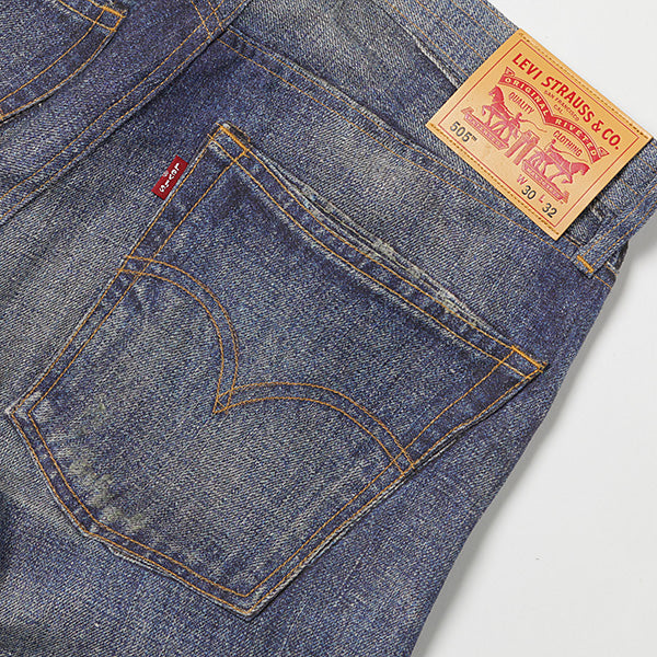 ヘンプ麻キャンバスプリント Levi's Wネーム P206