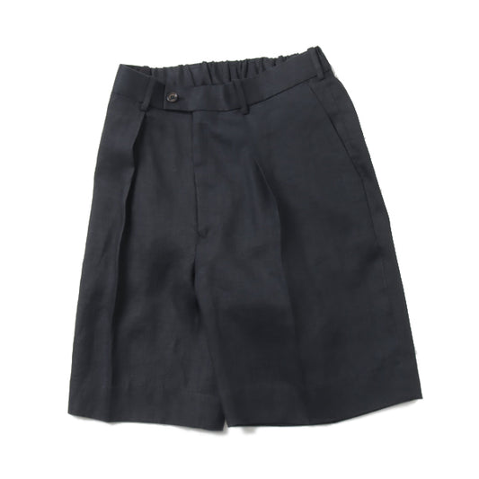 PLEATED SHORTS HEMP