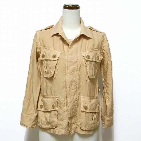 beautiful people s/l light moleskin combat jacket