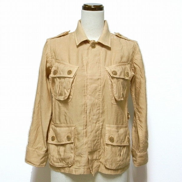 beautiful people  s/l light moleskin combat jacket