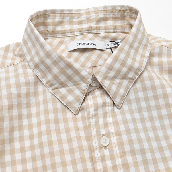 DWL B.D. L/S SHI. R/F CT BROAD GINGHAM CHECK