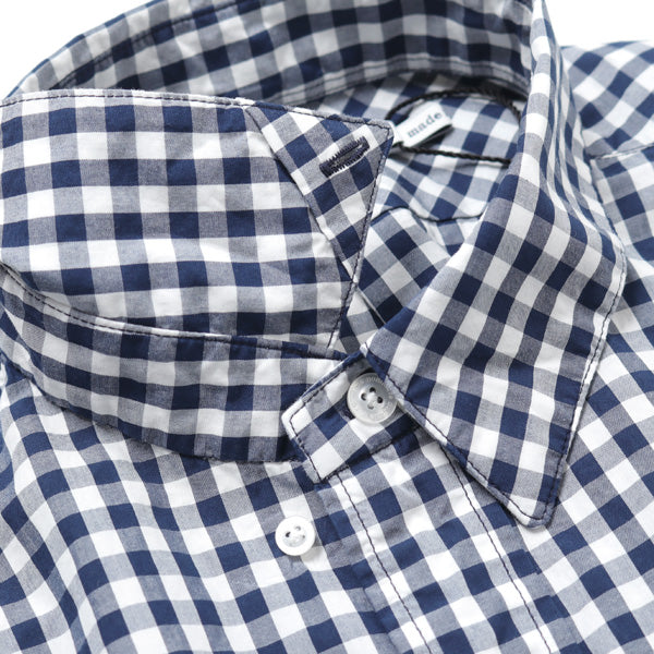 DWL B.D. L/S SHI. R/F CT BROAD GINGHAM CHECK