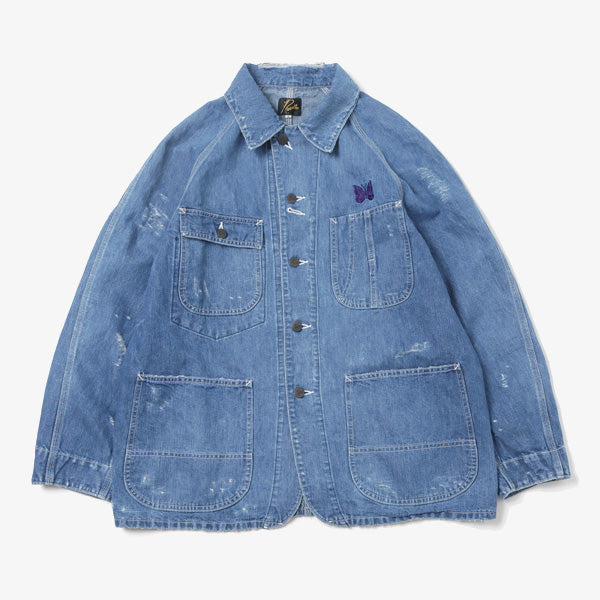 Coverall - 10oz C/L Denim / Distressed