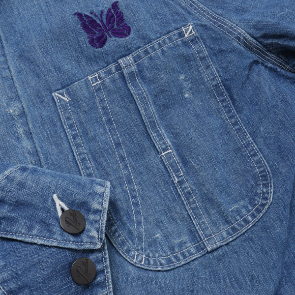 Coverall - 10oz C/L Denim / Distressed