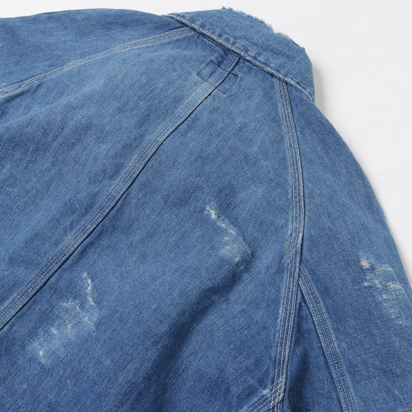 Coverall - 10oz C/L Denim / Distressed
