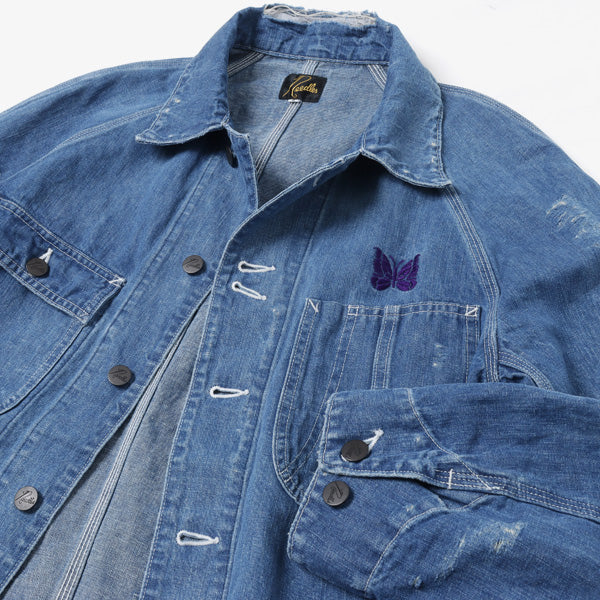 Coverall - 10oz C/L Denim / Distressed