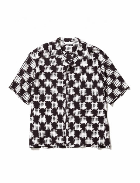 DOMAN OPEN COLLAR H/S SHIRT