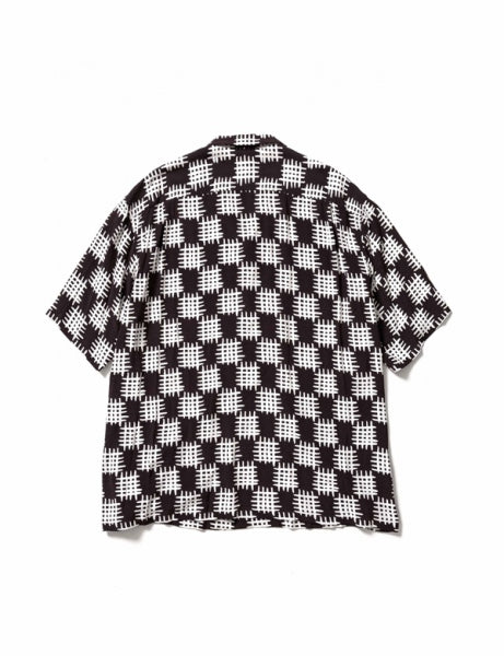 DOMAN OPEN COLLAR H/S SHIRT