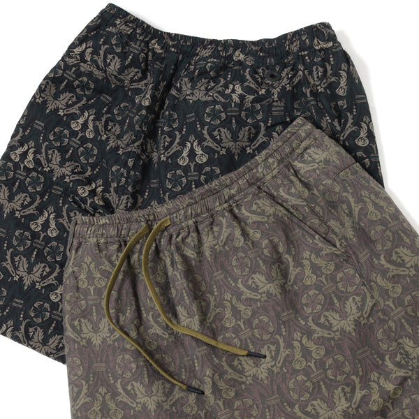 BOTANICAL JACQUARD EASY SHORT PANTS