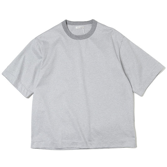 BORDER CREW NECK S/S T-SHIRT