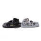 Suede Leather Piping Strap Sandal by SUICOKE