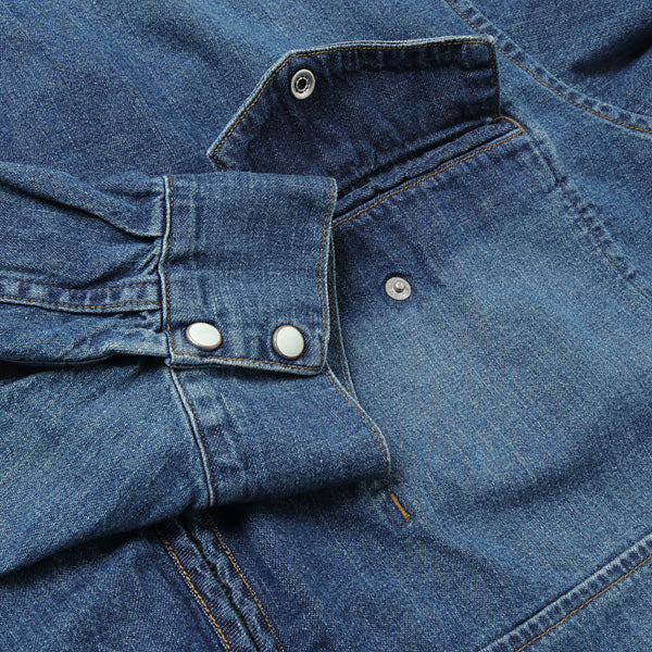 TRUCKER L/S SHIRT JACKET CT 7.5oz DENIM VW JAMIE
