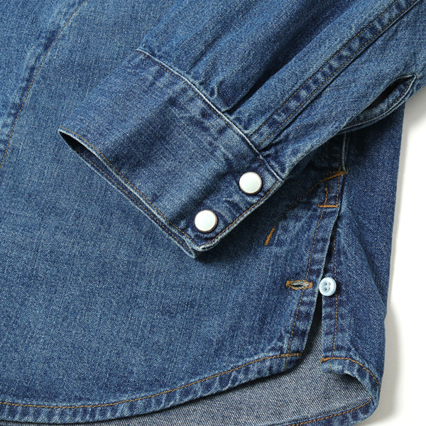 TRUCKER L/S SHIRT JACKET CT 7.5oz DENIM VW JAMIE