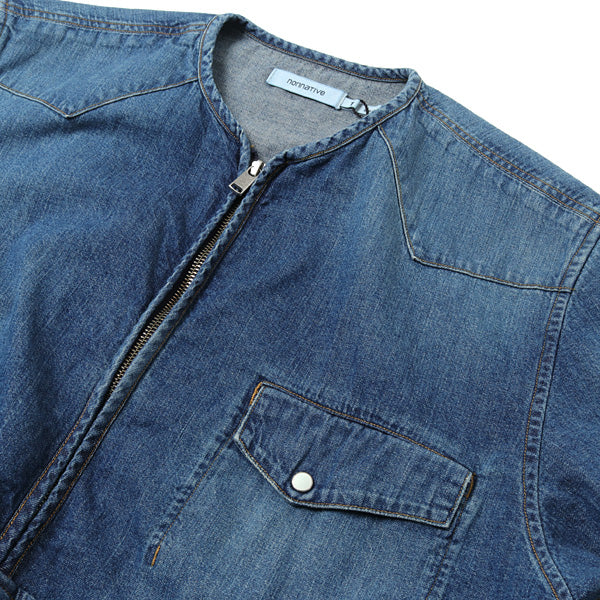 TRUCKER L/S SHIRT JACKET CT 7.5oz DENIM VW JAMIE
