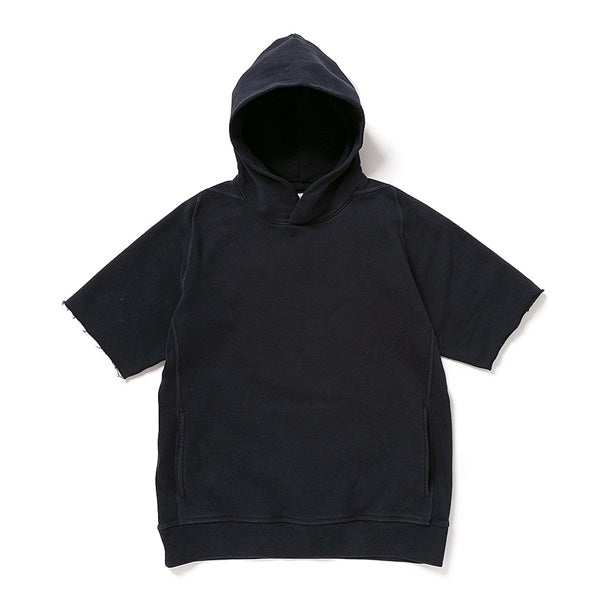 DWELLER S/S HOODY COTTON SWEAT OVERDYED VW