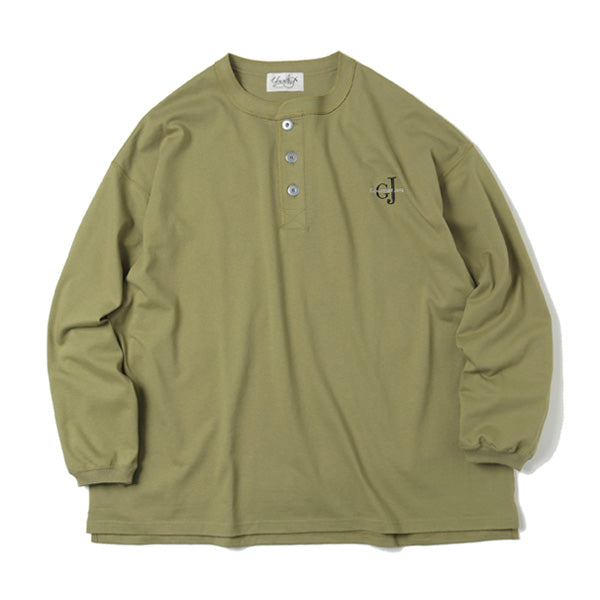 GJ刺繍 HENRY L/S