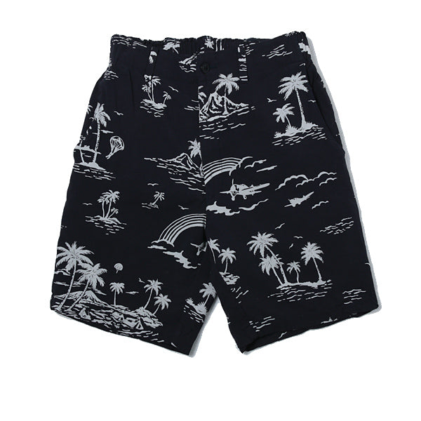 SPORTS SHORTS ALOHA PRINT