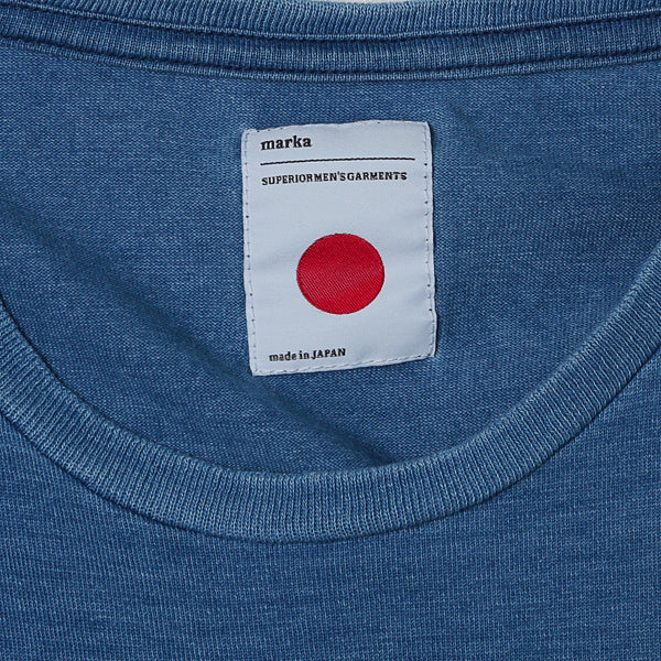 POCKET TEE INDIGO JERSEY