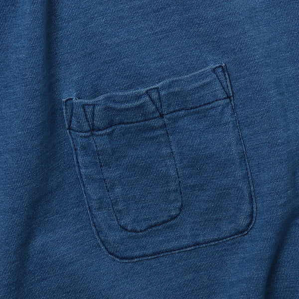 POCKET TEE INDIGO JERSEY